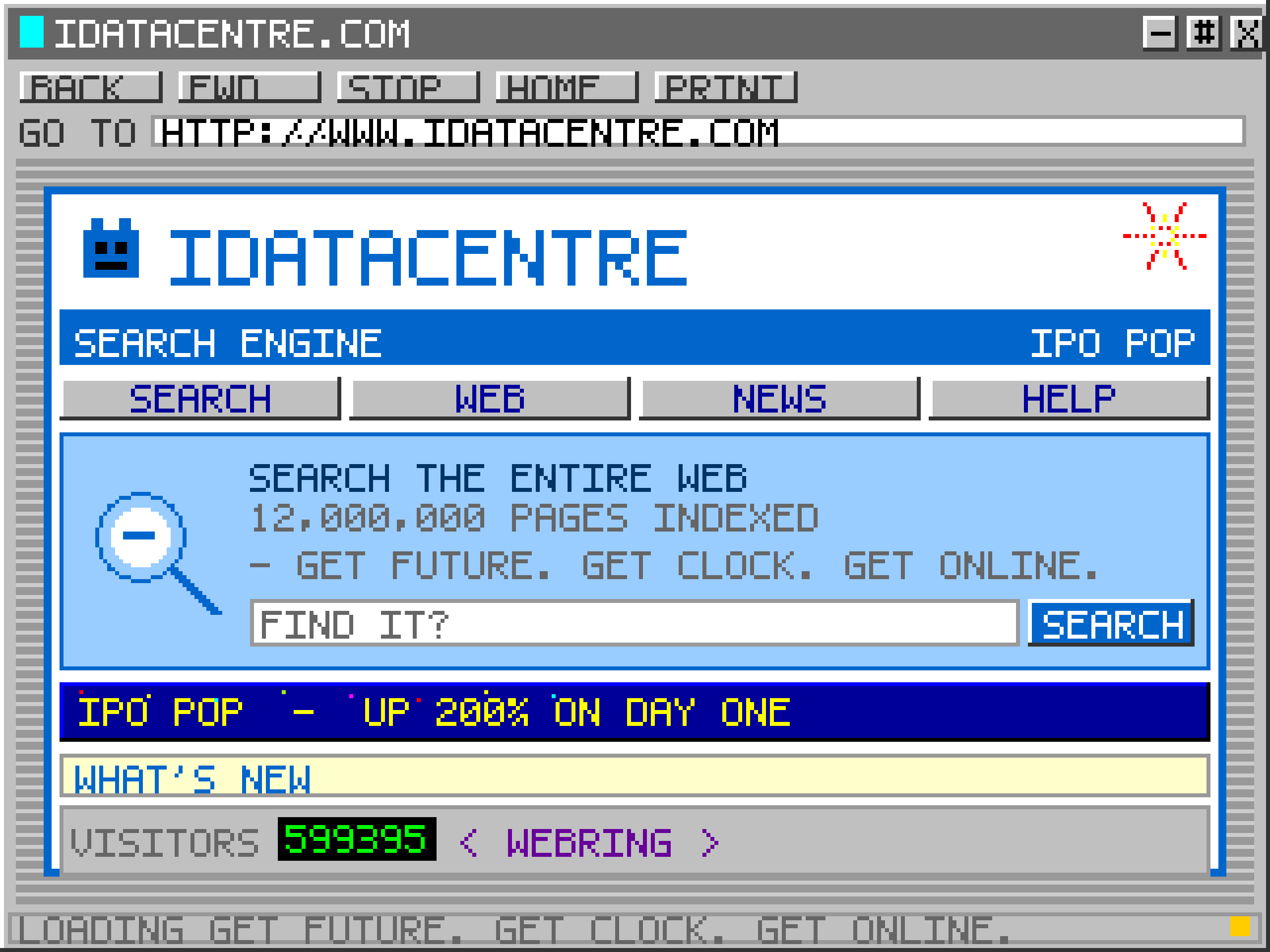 iDatacentre, pre-crash