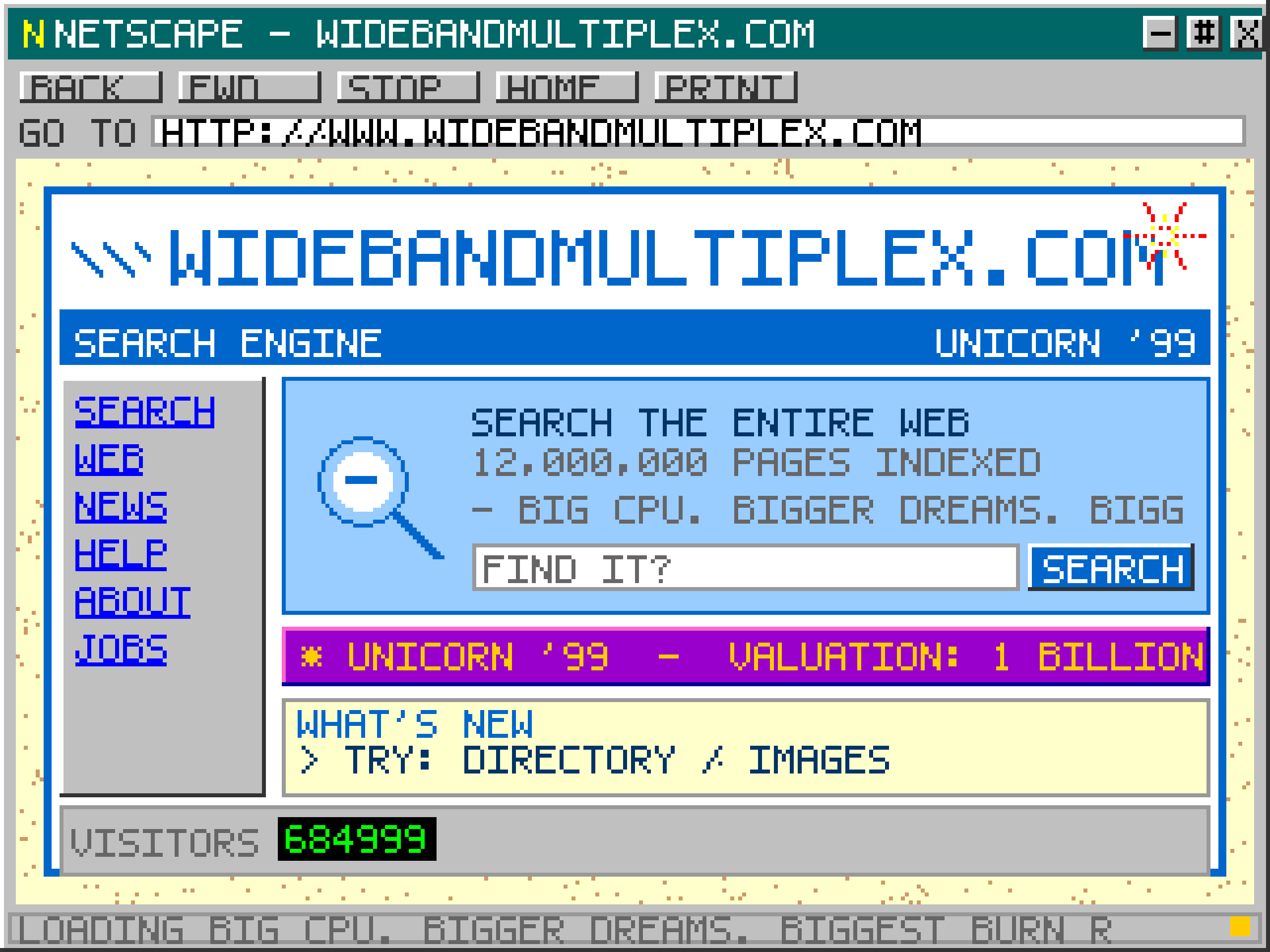 WidebandMultiplex.com, pre-crash