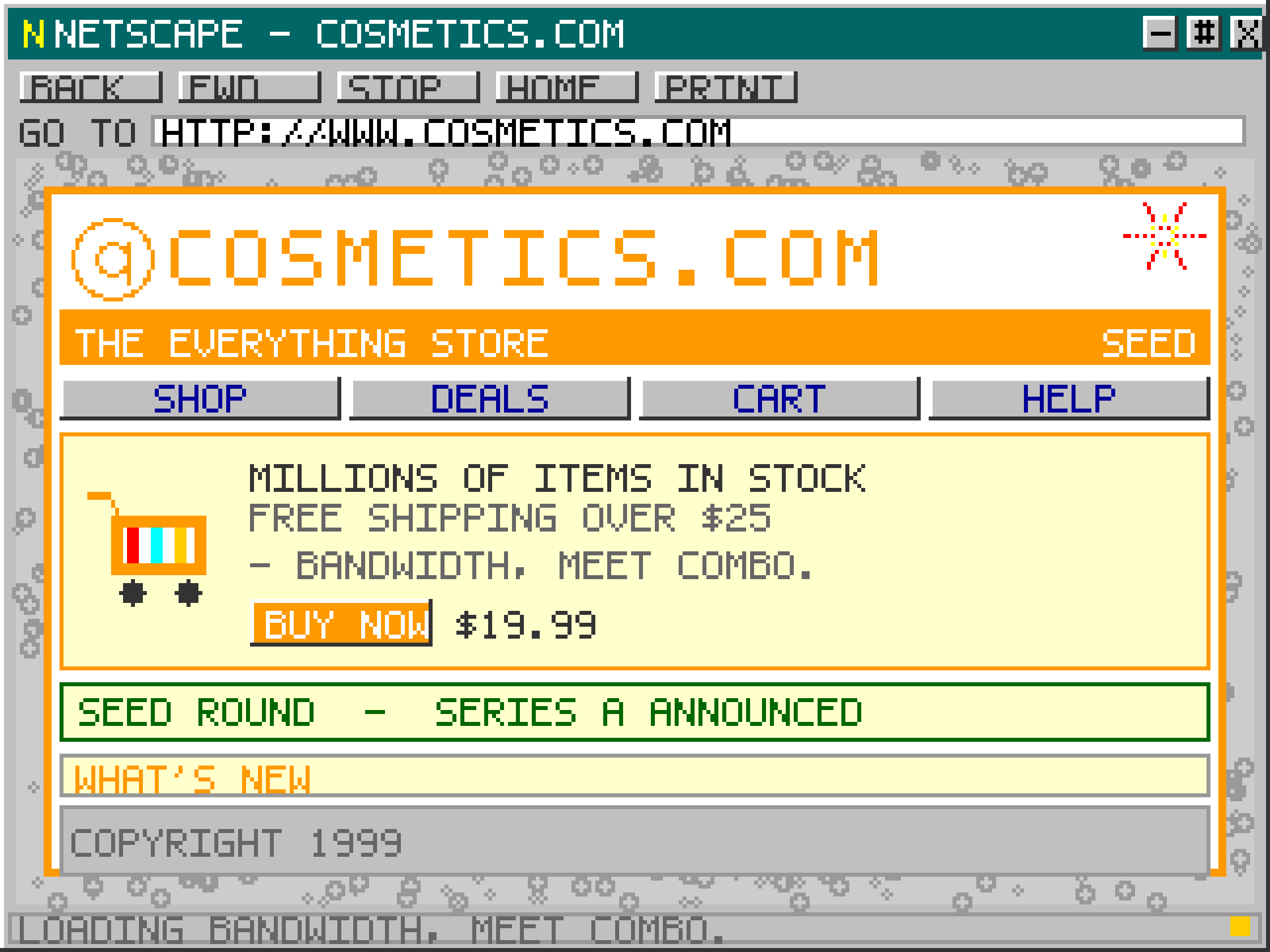 Cosmetics.com, pre-crash